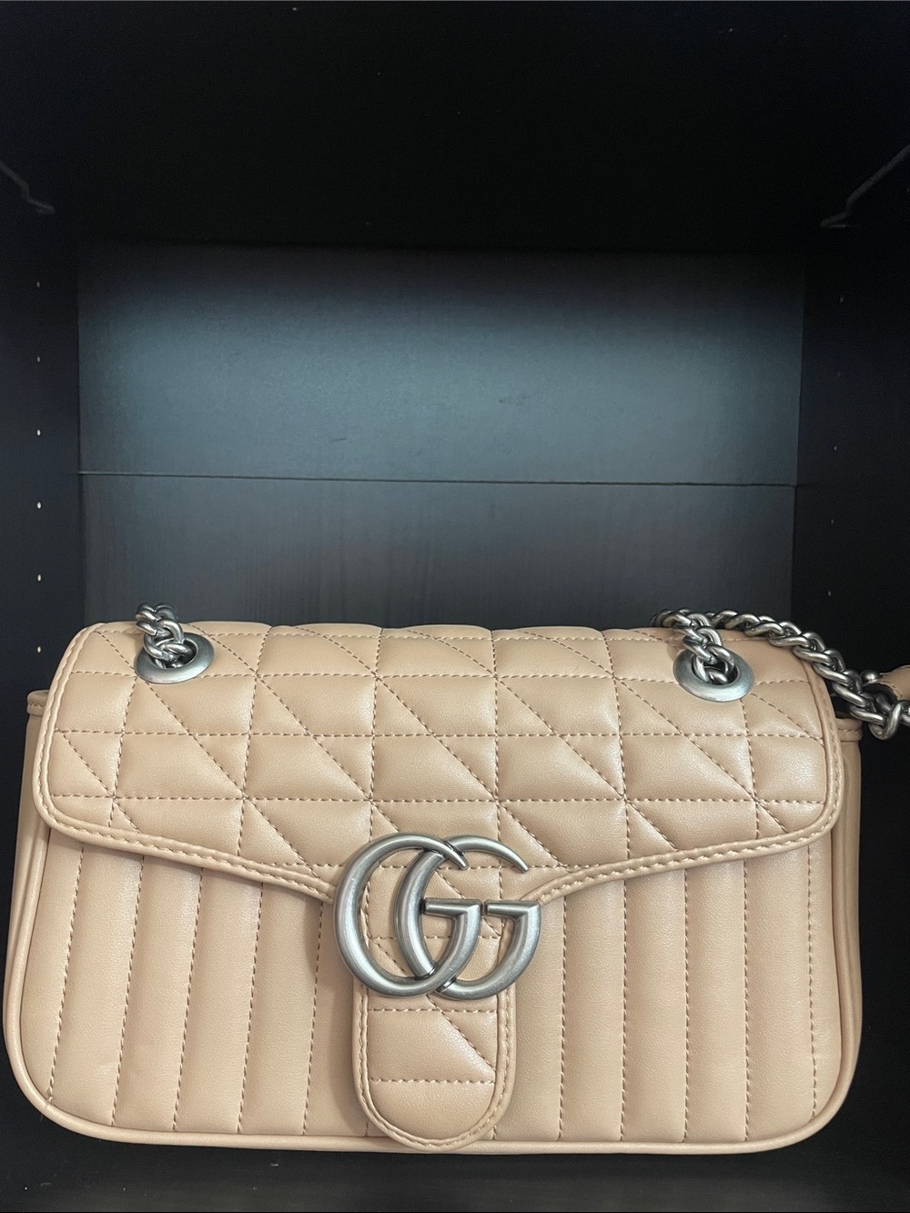 Quilted Shoulder Bag/crossbody bag